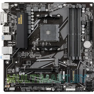 Материнская плата Gigabyte B550M DS3H (rev. 1.7)